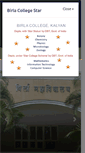 Mobile Screenshot of birlacollege.org